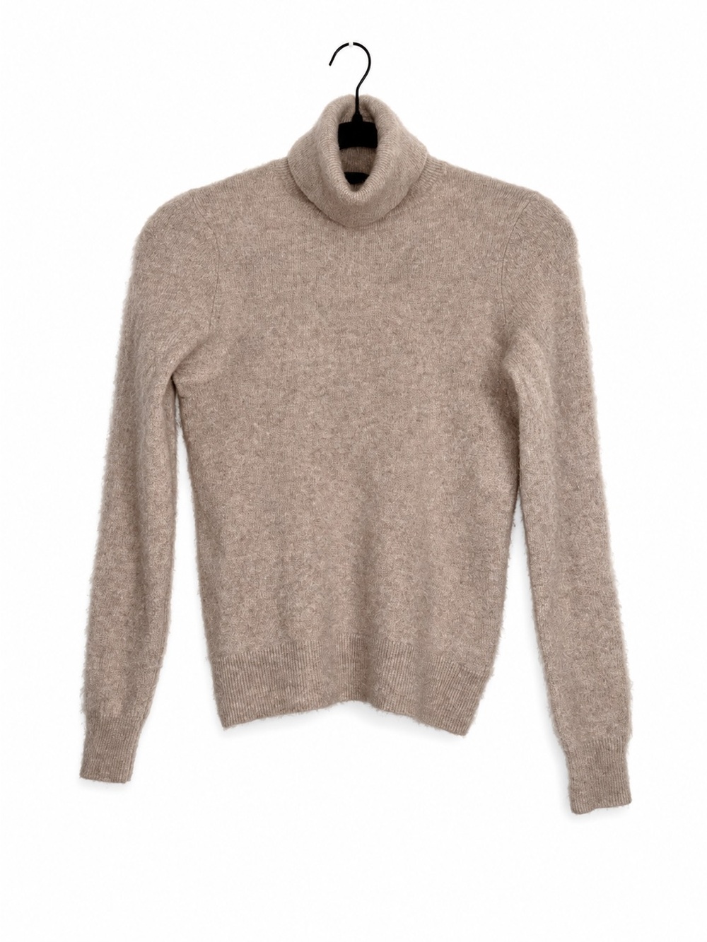 C by Bloomingdale’s 100% Cashmere Sweater XS Beige cream Luxury Knit